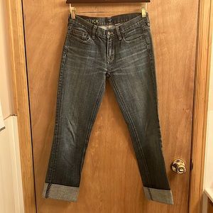 J. Crew Matchstick jeans